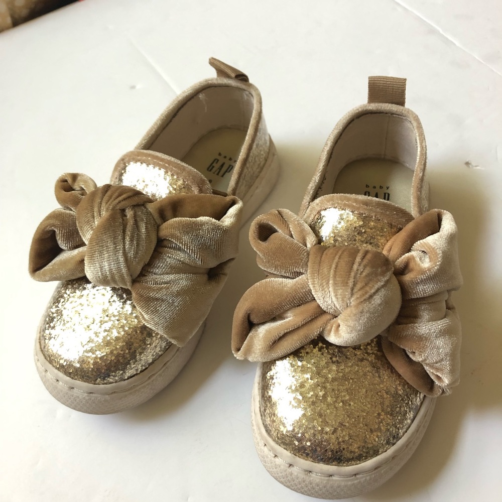 Baby Gap Gold Slide In Sneaker